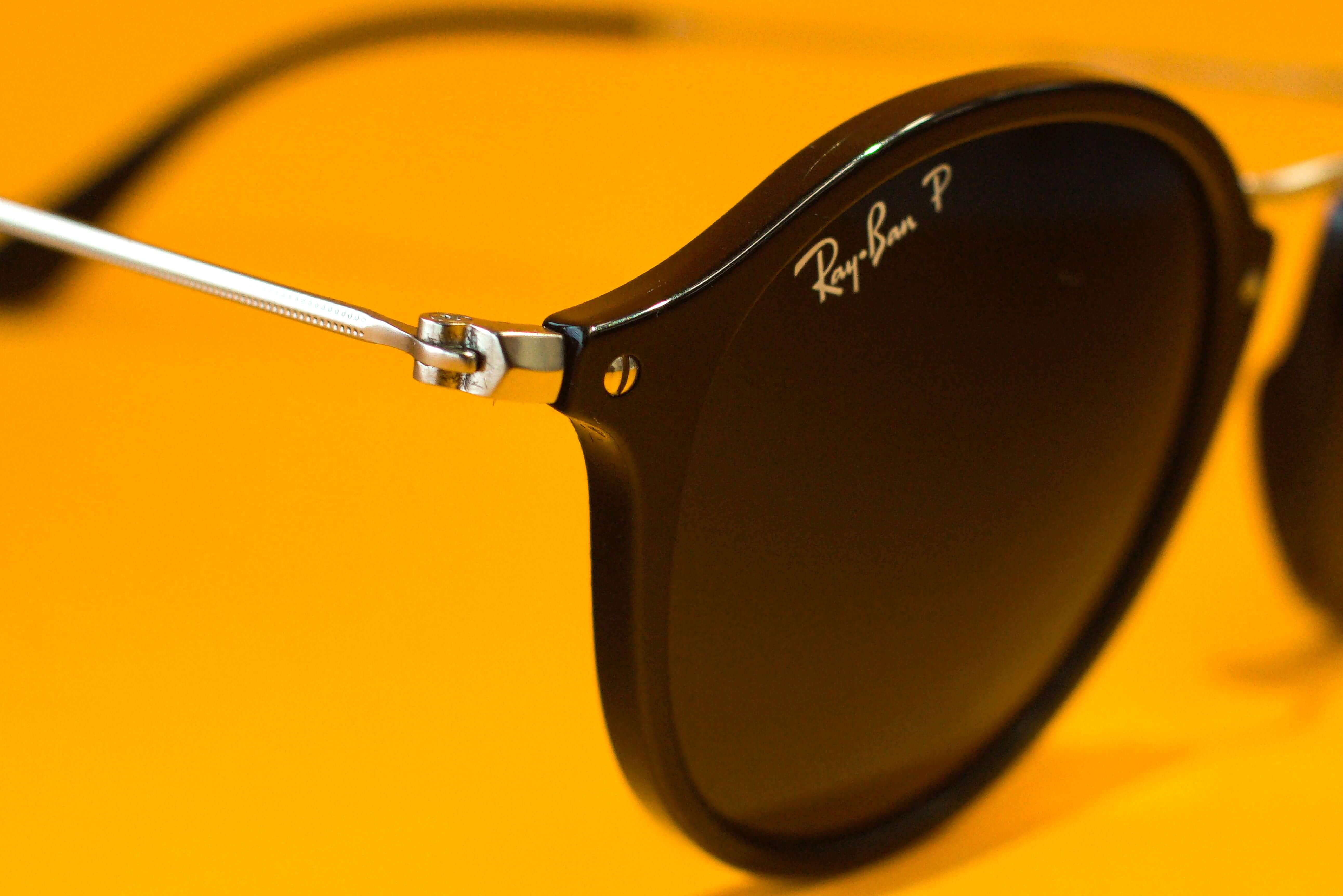 Jak rozpoznać podrabiane okulary przeciwsłoneczne Ray-Ban: okrągłe okulary Ray-Ban RB2180 601/71 w kolorze czarnym